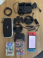 Nintendo Switch OLED - Docking Station, Controller, Spiele