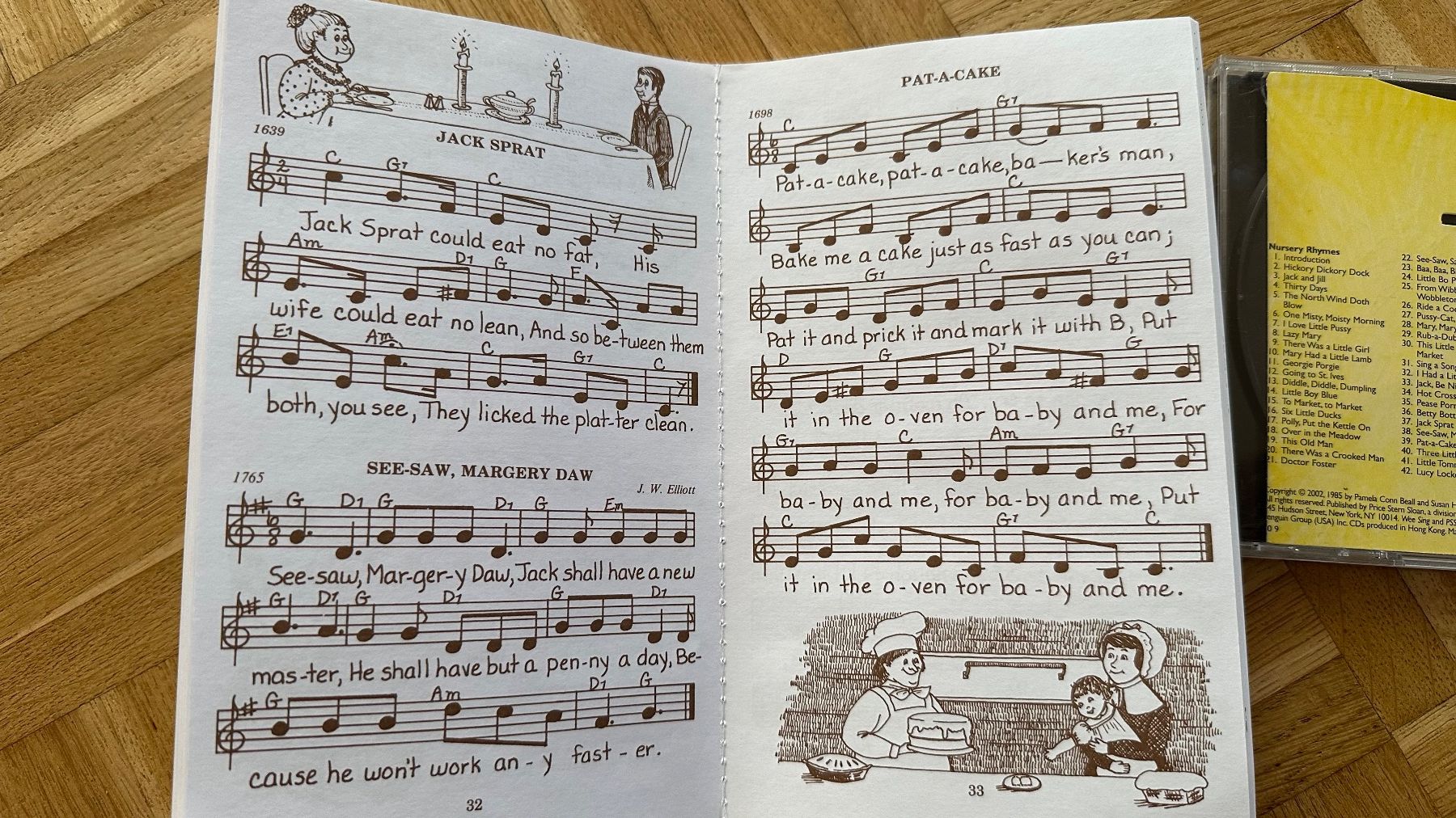 CD: Wee Sing - Nursery Rhymes and Lullabies, CD mit Singheft – Usato da Schönenbuch venduto da marisli80 2