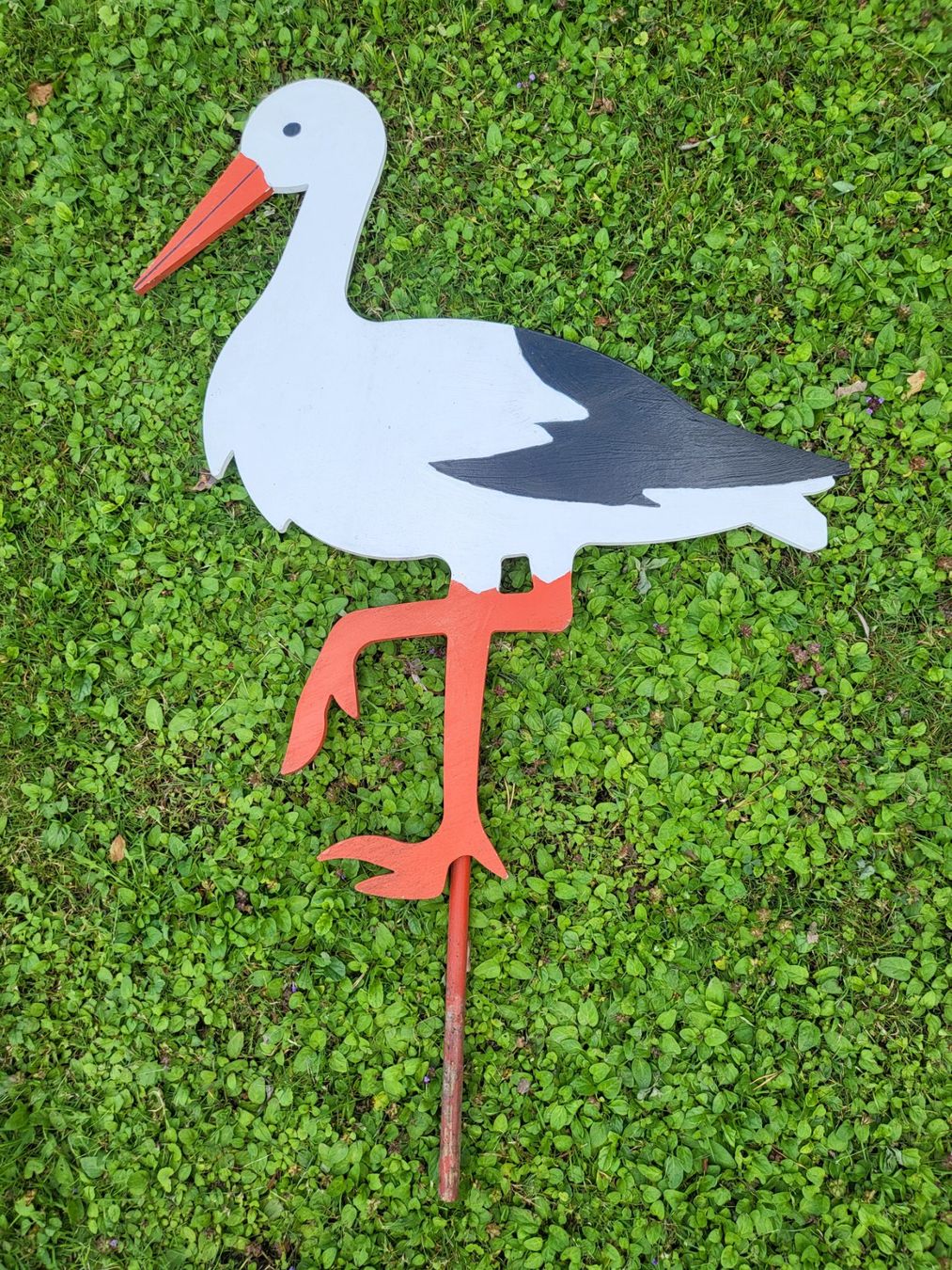 Insegne: Klapperstorch als Geburtstafel – Usato da Baar venduto da Mitch1