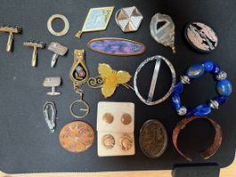 Konvolut Schmuckteile und Accessoires verschiedene Teile