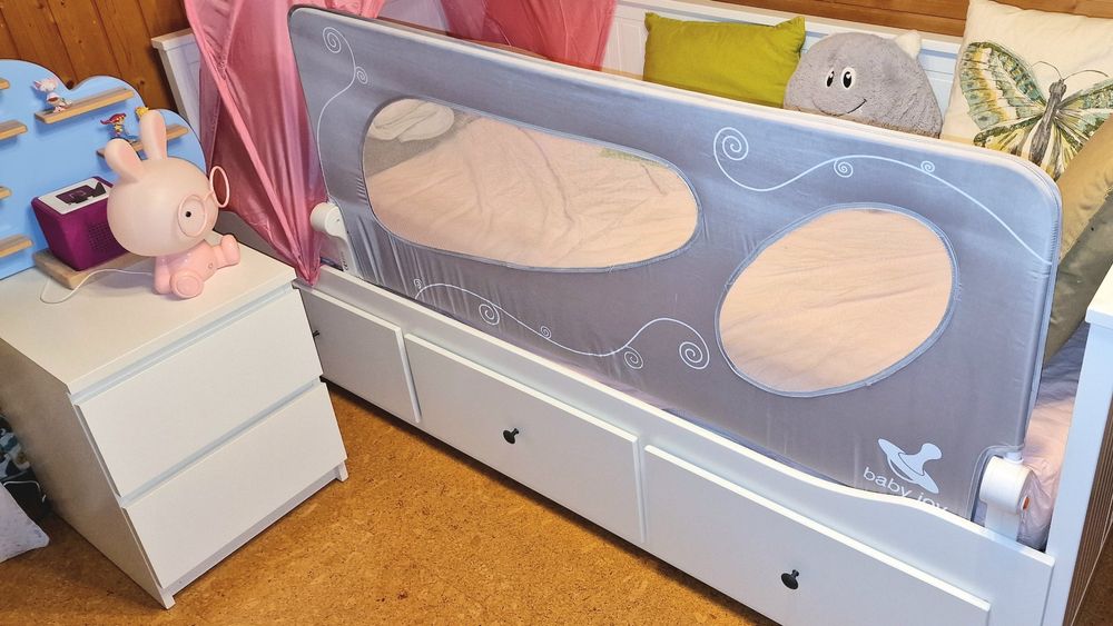 Bettgitter Für Kinder 120 Cm - Sicherheitsgitter Gegen Herausfallen