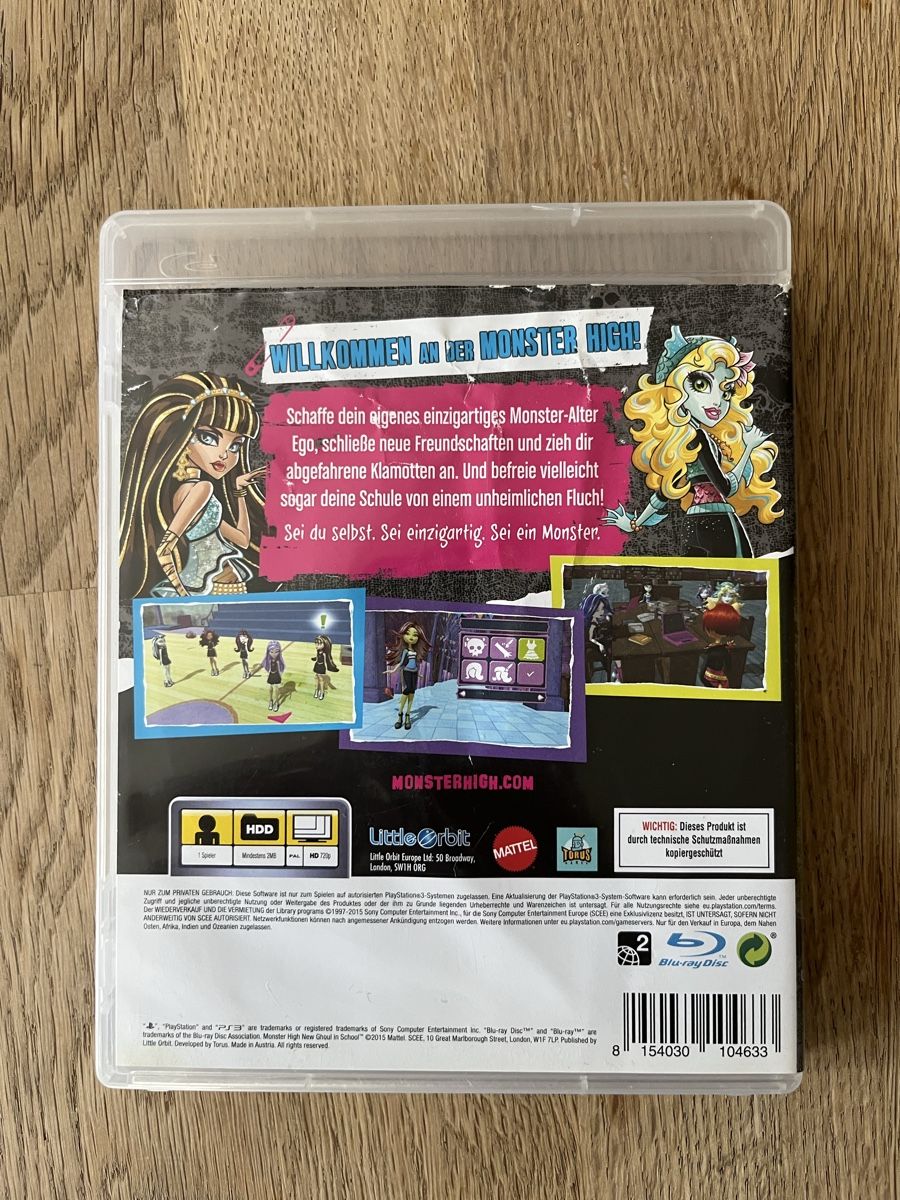Giochi: Monster High - Aller Anfang ist schwer - PS3 – Usato da Baden venduto da tob_t8gw 1