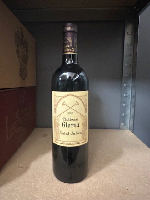 Vino: Château Gloria 2008 - St-Julien AOC – Nuovo e nell'imballaggio originale da Ottenbach venduto da Freij