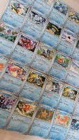 Pokemon Sammelkarten 50x Wasser Pokemon
