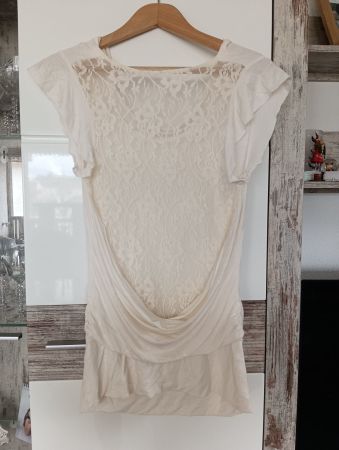 Umstandstop Damen mit Spitze Gr. 34