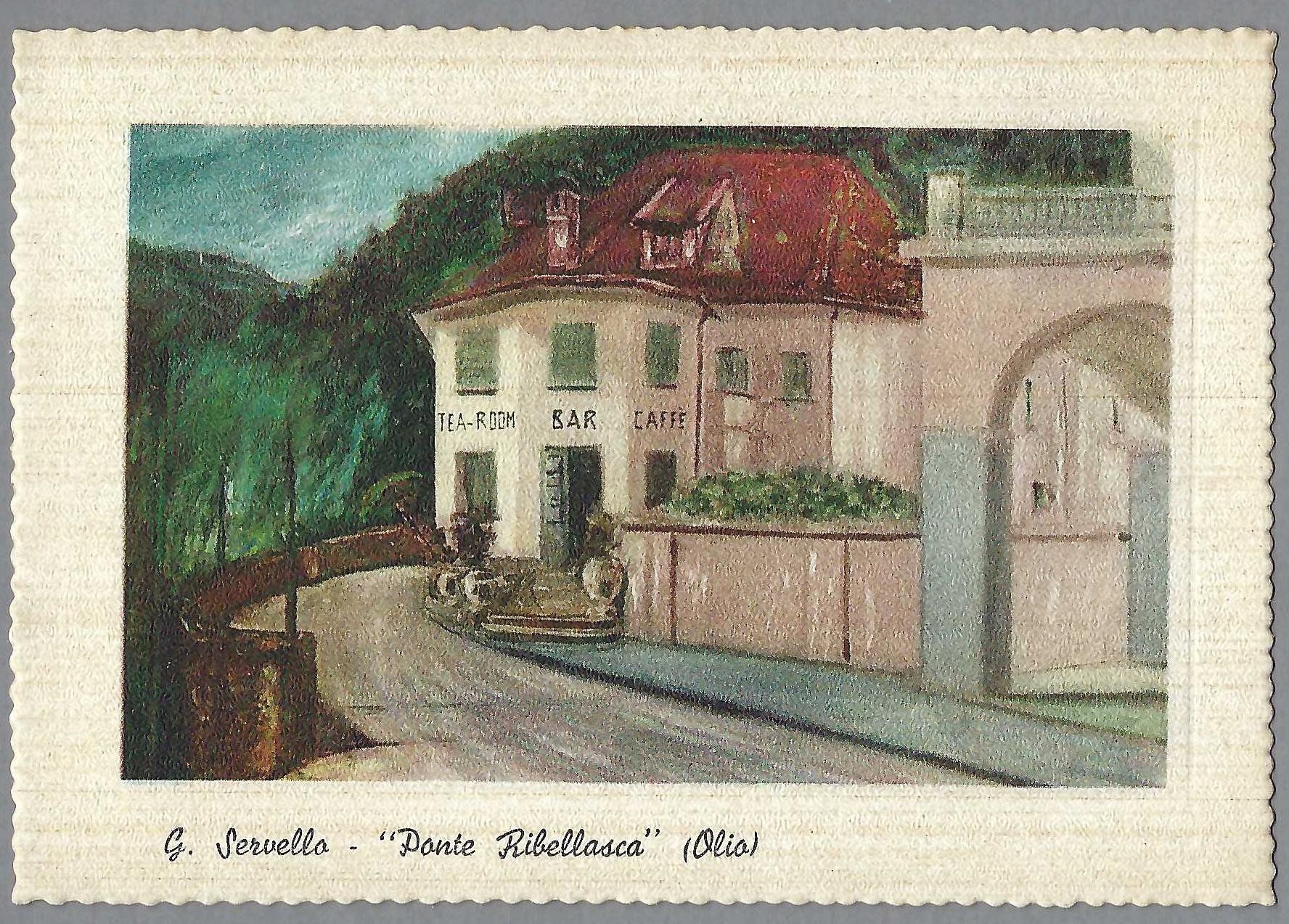 Ansichtskarten: PONTE RIBELLASCA, * – Gebraucht aus Pura von ulisse1957
