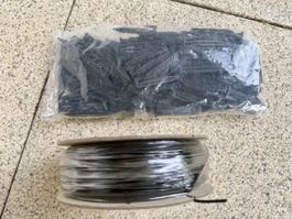 Begrenzungskabel und Haken für Rasenmäher 