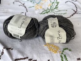 100 gr, 2 Knäuel Leinen/Baumwolle/Viscose zum stricken