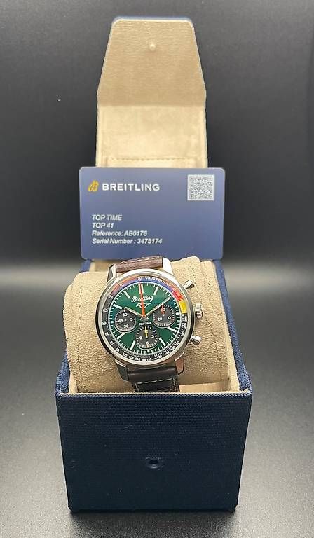 Breitling Orologi: Breitling Top Time B01 "Ford Mustang" Ref. AB01762A1L1X1 – Nuovo e nell'imballaggio originale da Lugano venduto da luganotopwatches 7