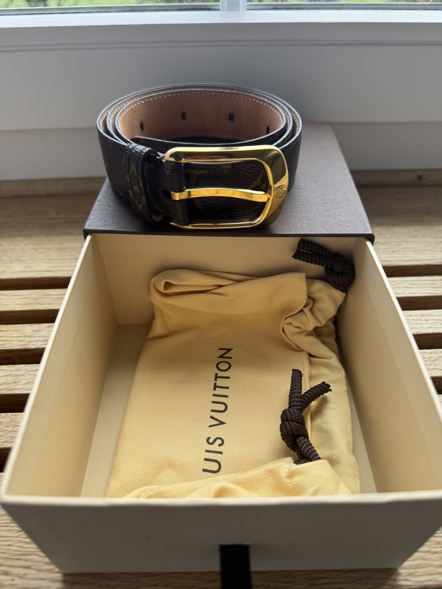 Louis Vuitton Cinture: Louis Vuitton Gürtel monogram – Usato da Zürich venduto da SimoneK01 1