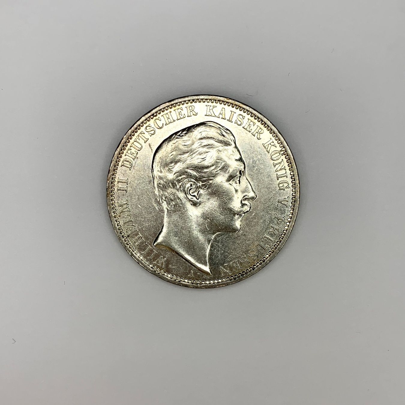 Tutti le monete: Preussen 3 Mark 1912 A Wilhelm II Silber – Usato da Genève venduto da subermarket