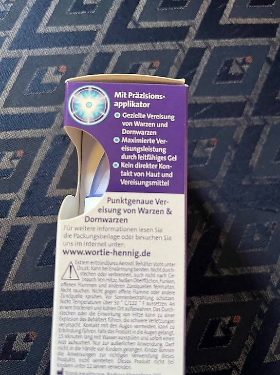 Sonstige Körperpflege: Warzen Behandlung zu Hause.. – Neu und originalverpackt aus Nottwil von Frontal 2