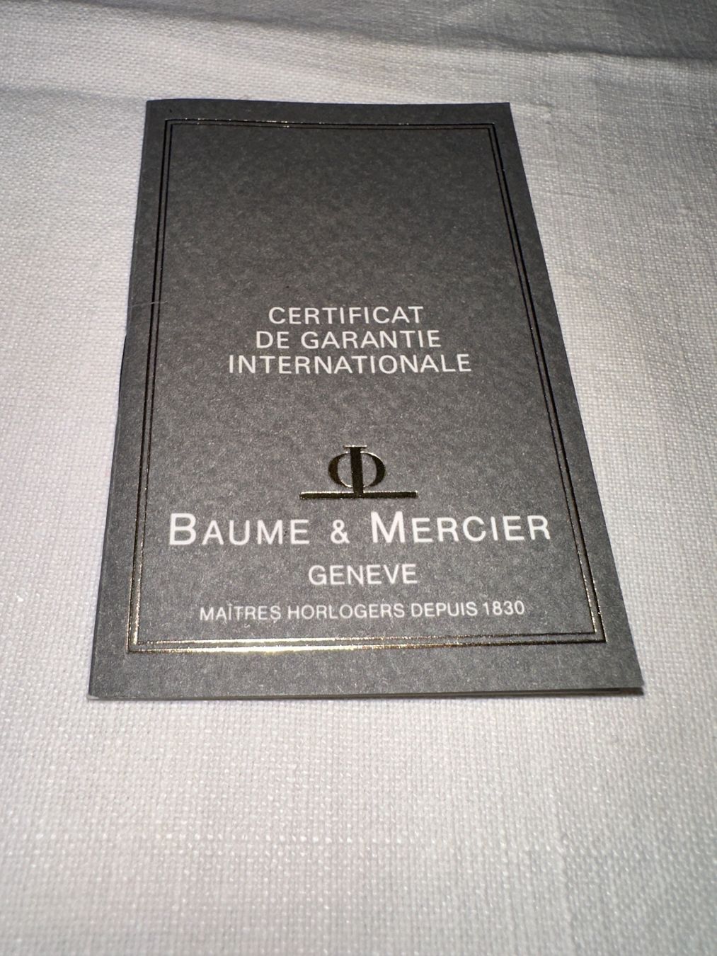 Baume & Mercier Montres: Baume & Mercier Fleetwood / Classima Automatic Réf. 3137.018 – D'occasion à Lausanne 26 par g7n_6ycd 3