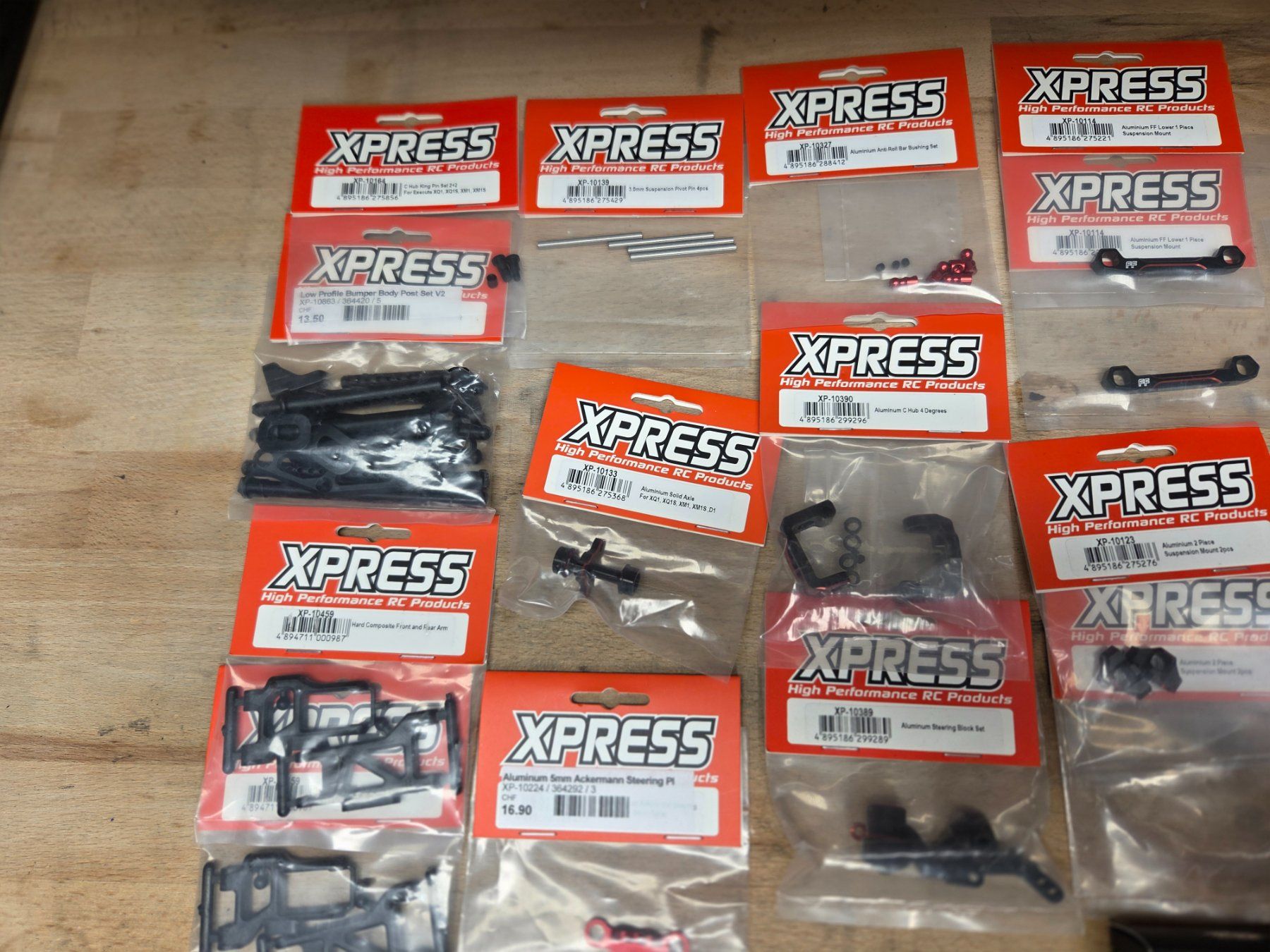 Modellismo RC: Xpress XM1S Ersatz/Tuningteile neu – Nuovo e nell'imballaggio originale da Eschlikon TG venduto da davidt8883 2