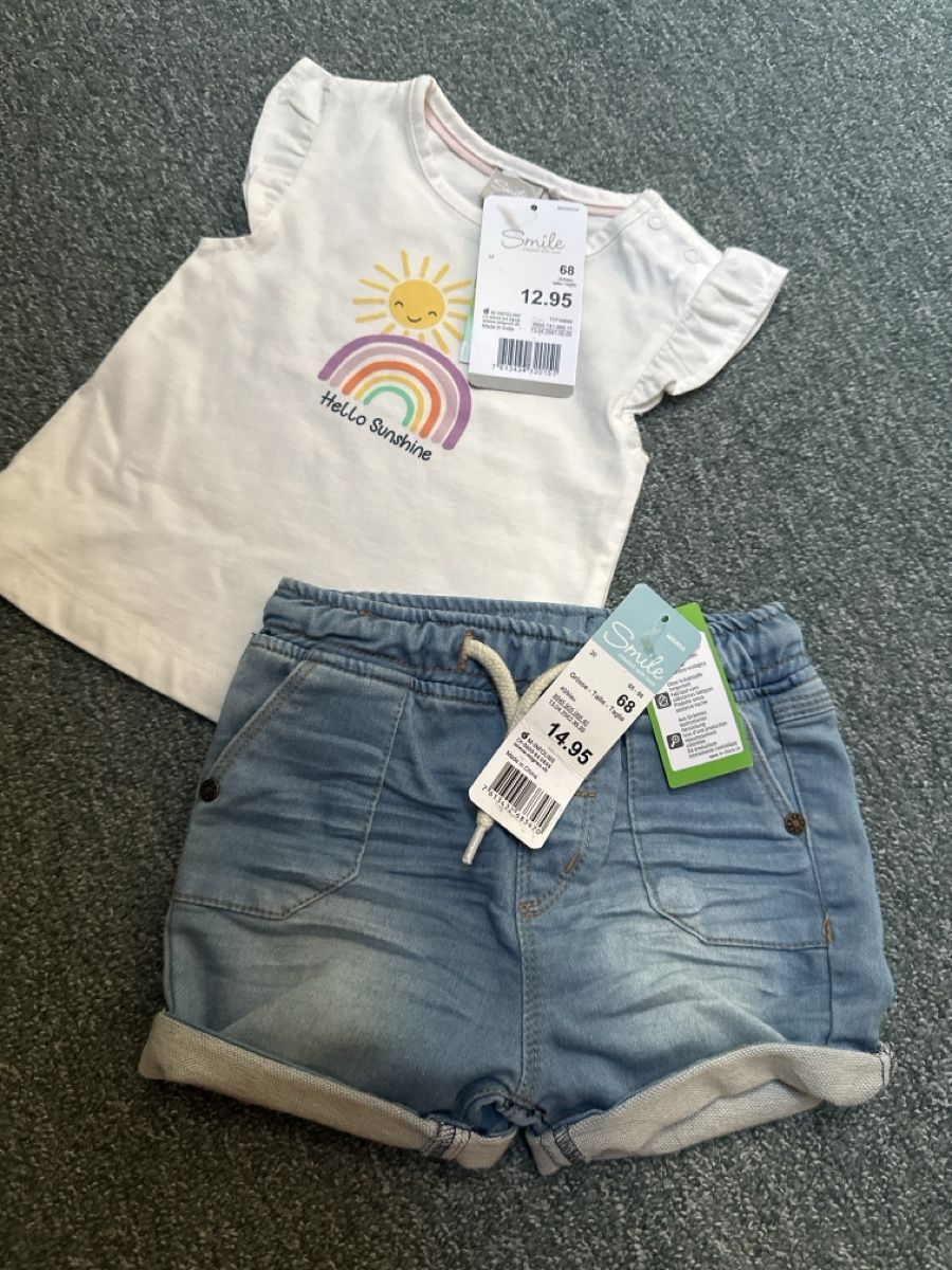 Lotti & Set di vestiti: Kinderset Gr 68 neu – Nuovo e nell'imballaggio originale da Baltschieder venduto da YmroBe