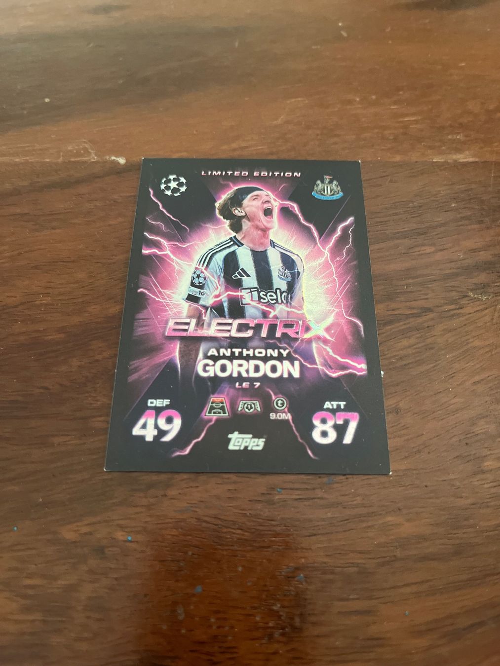 Topps Cartes à collectionner: Match Attax ElectriX Anthony Gordon – D'occasion à Liebefeld par clantha