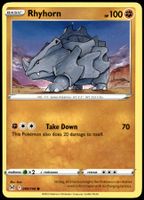 Pokémon Rhyhorn 089/196   SWSH11 Lost Origin