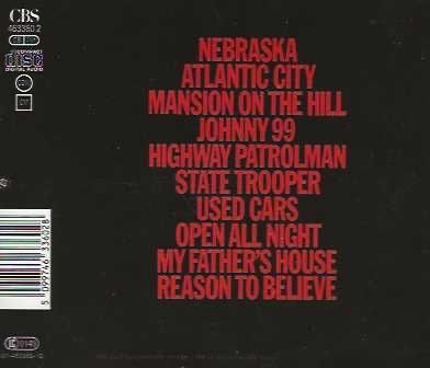 CDs: BRUCE SPRINGSTEEN - NEBRASKA – D'occasion à Stansstad par mojowo 1