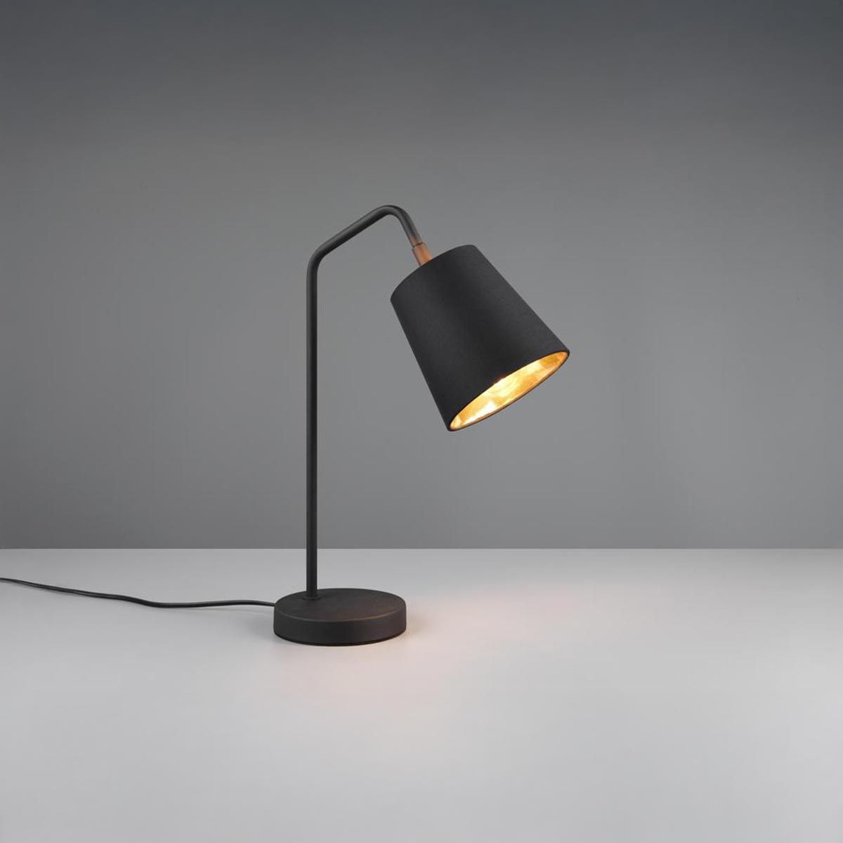 Lampade: Tischleuchte, Stoffschirm, 45 cm Höhe – Nuovo (secondo la descrizione) da Kreuzlingen venduto da Smart-Light
