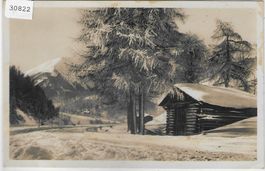 Winterlandschaft in den Bergen