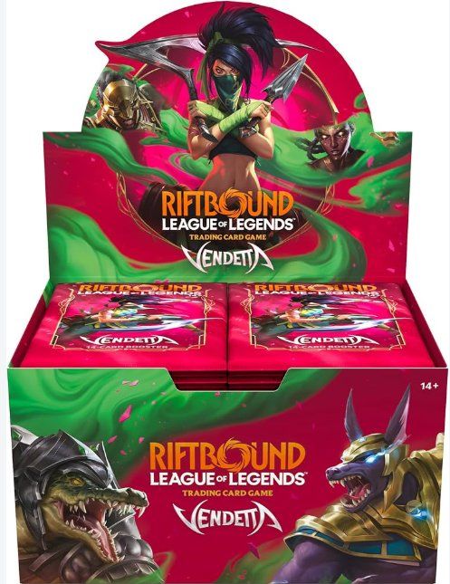 Carte collezionabili: Riftbound Vendetta Case (6x Booster Box) – Nuovo e nell'imballaggio originale da Basel venduto da edu_l562 1
