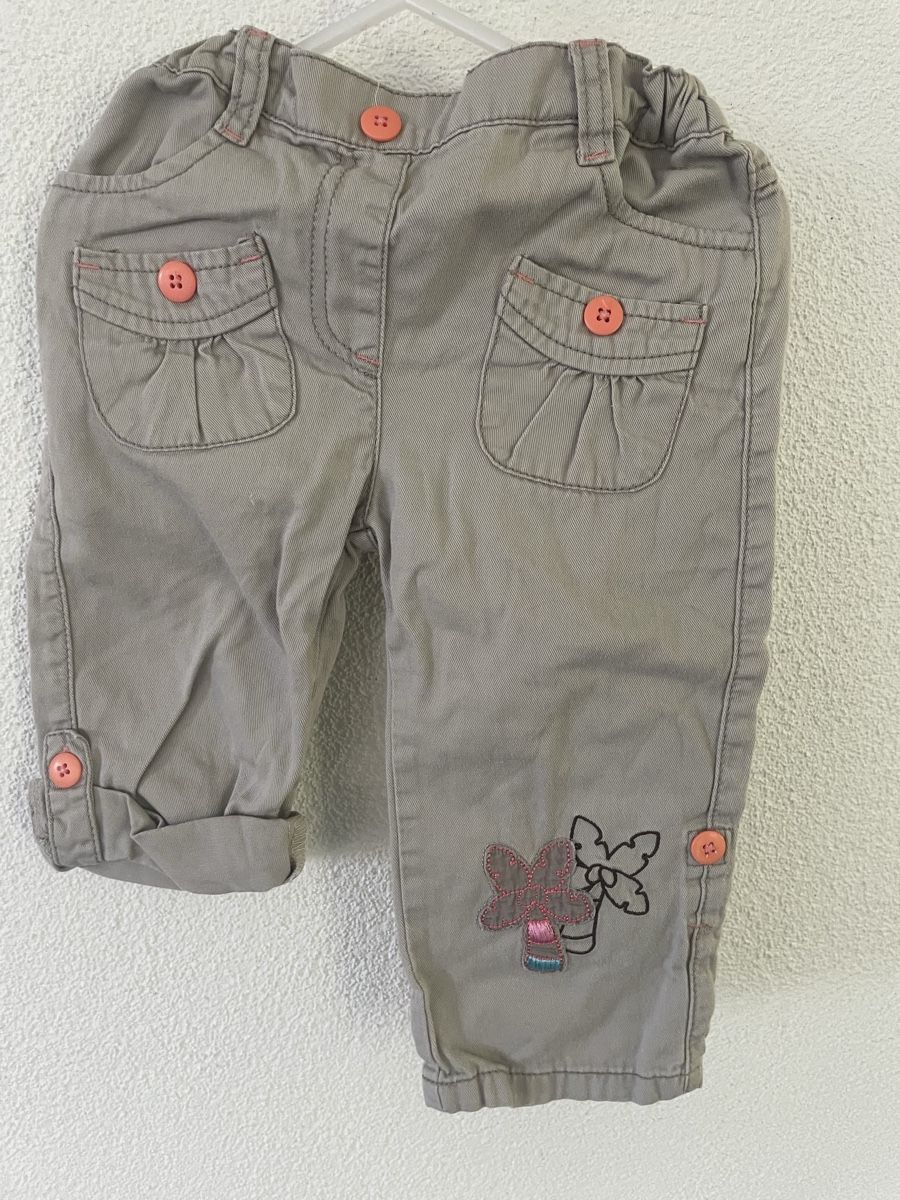Pantaloni: Smile Mädchen Cargohöschen Gr. 86 mit Gummizug – Usato da Freidorf TG venduto da nad_fxh7