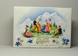Boite Chocolat "Cailler" / Karton-Schachtel (15x11x2 cm)