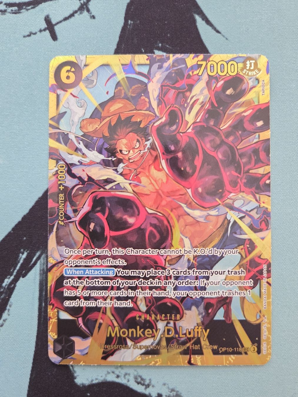 Bandai Carte collezionabili: One Piece TCG - Monkey D. Luffy EN – Nuovo (secondo la descrizione) da Safnern venduto da wil_z6qf