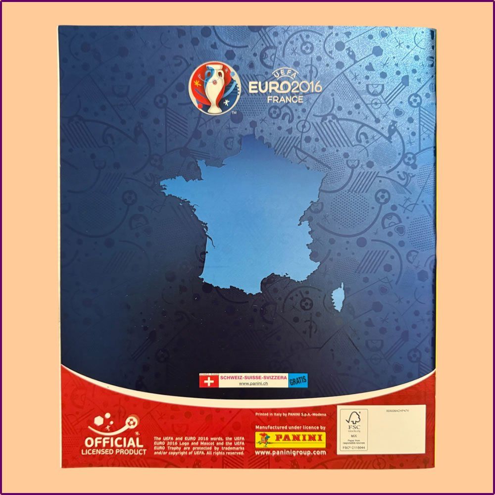 Panini Album: Panini Euro 2016 Star Version - Leeralbum, vide, empty,vuoto – Nuovo (secondo la descrizione) da Ettingen venduto da Rlegge 1