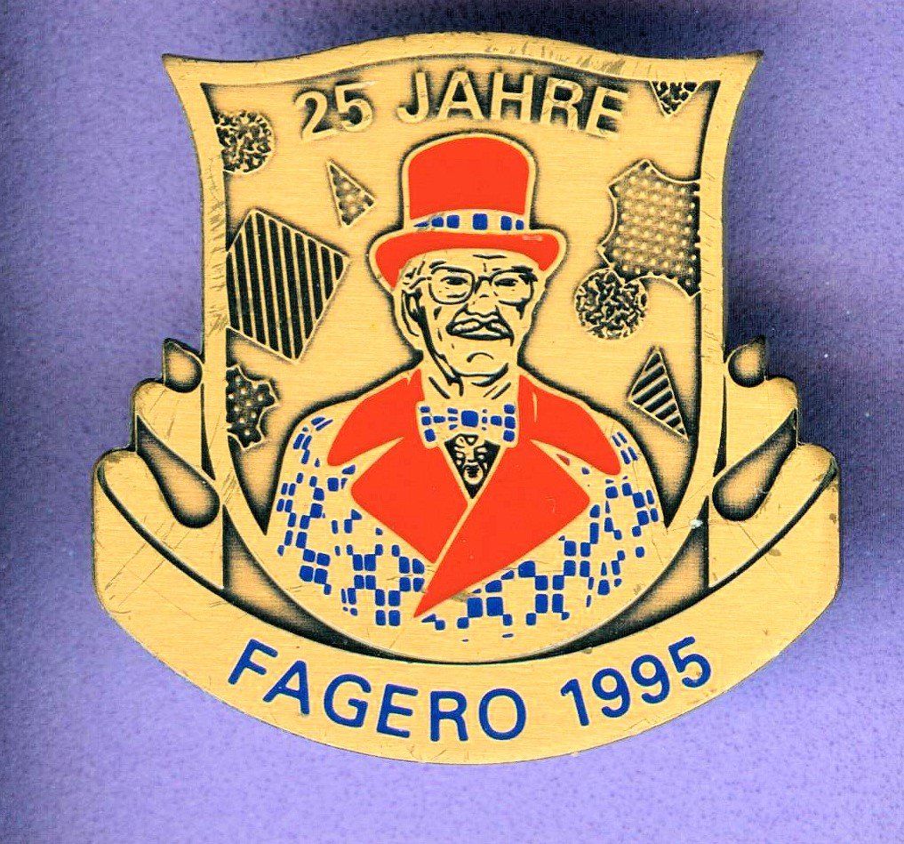 Plaquettes & Badges: FAGERO  1995  Robenhausen – D'occasion à Winterthur par Sammleroase