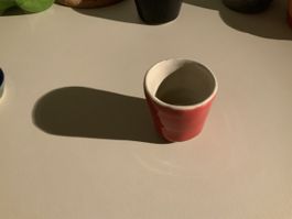 Espresso Tasse handgetöpfert