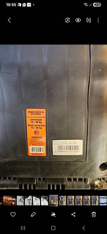 Britax Römer Auto-Kindersitze: Kindersitz Römer – Gebraucht aus Hausen am Albis von bas_xt2p