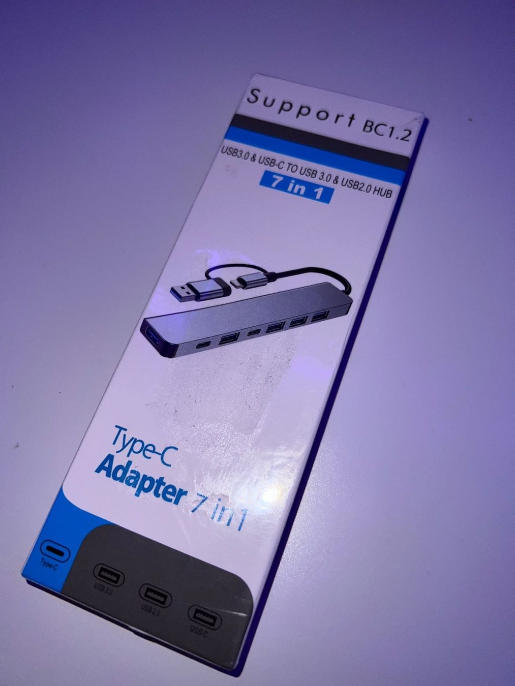 Docking station: USB 3.0 Typ C Adapter Docking Ststion USB 2.0 Port TF SD – Nuovo e nell'imballaggio originale da Dällikon venduto da spo-eletronics-ch 1