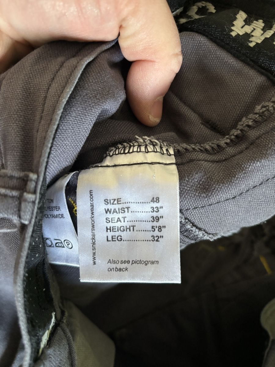 Snickers Hosen: Snickers Workwear Gr. 48 grau – Gebraucht aus Lyss von PlaneSpotter 4