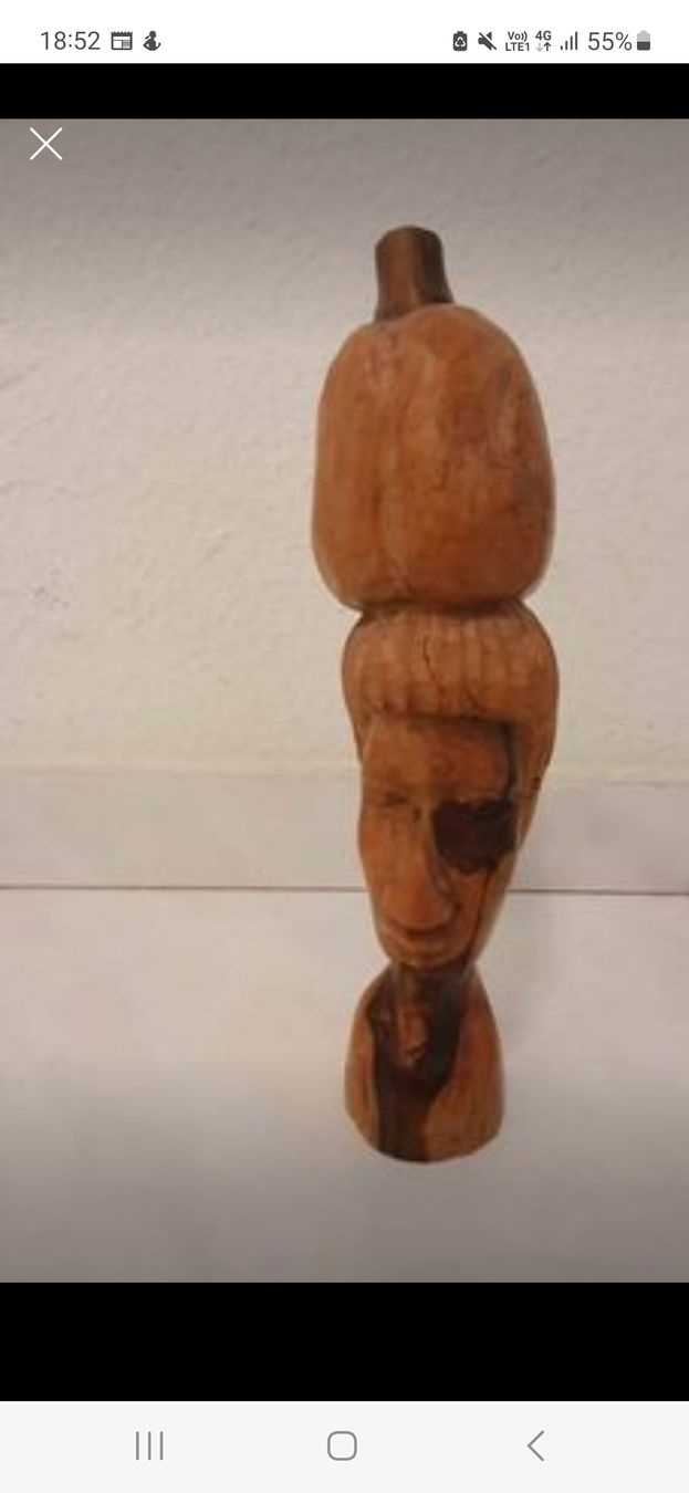 Skulpturen & Statuen: Holzstatue – Gebraucht aus Muttenz von MIBLADA