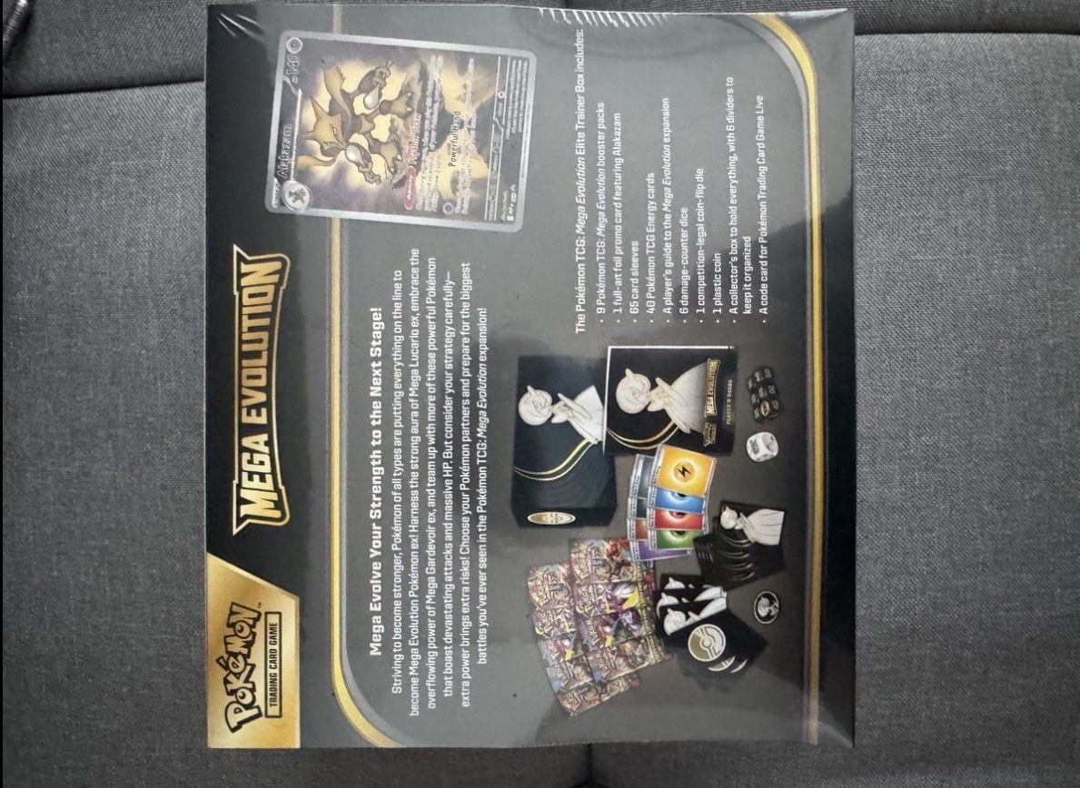 Pokémon Carte collezionabili: Pokémon Mega Evolution ETB (Guardevoir) - English & Sealed  – Nuovo e nell'imballaggio originale da Zürich venduto da mbu_z9ch 1