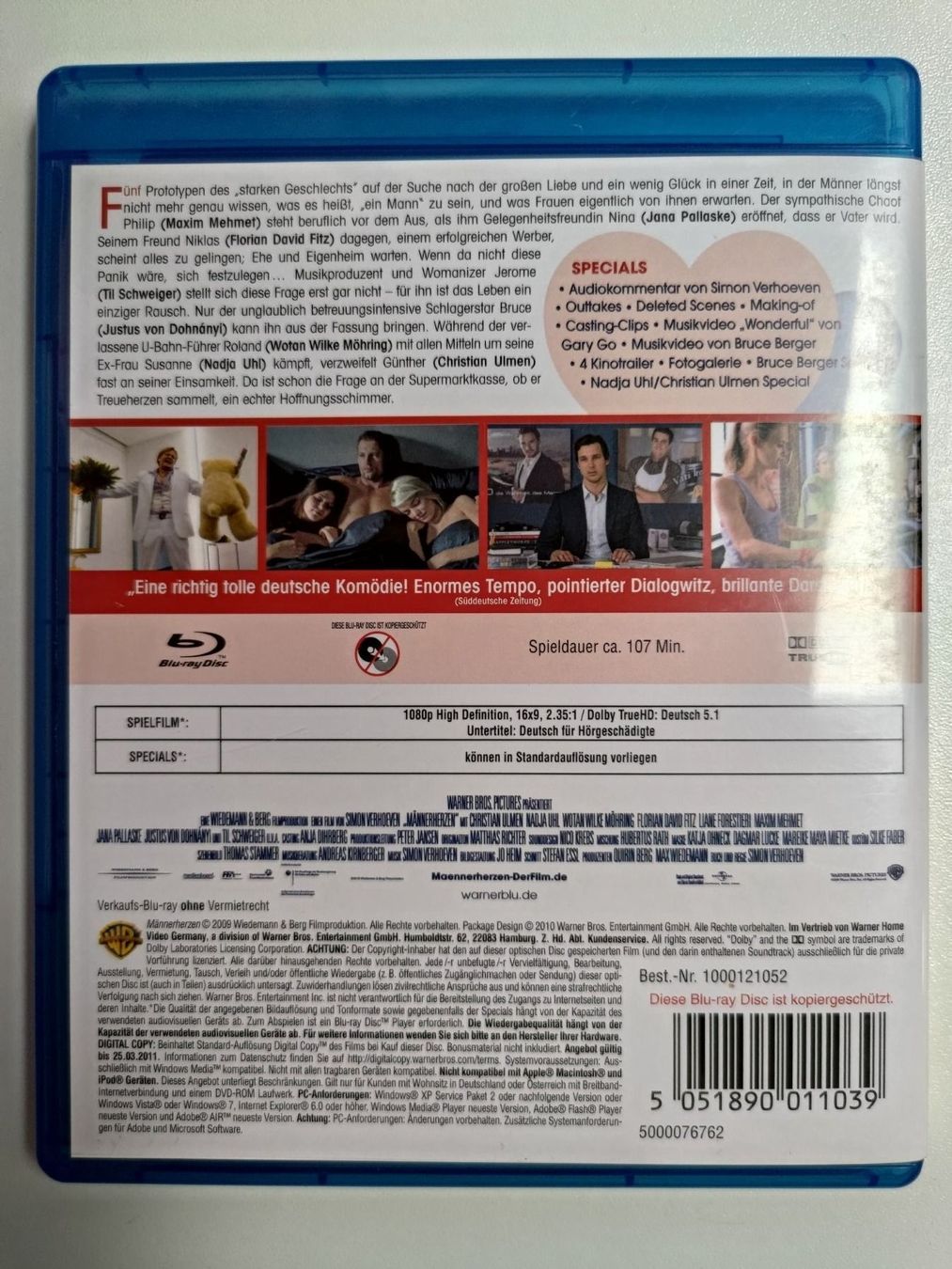 Tutti i DVDs: Männerherzen – Usato da Liestal venduto da Kratzilla 2