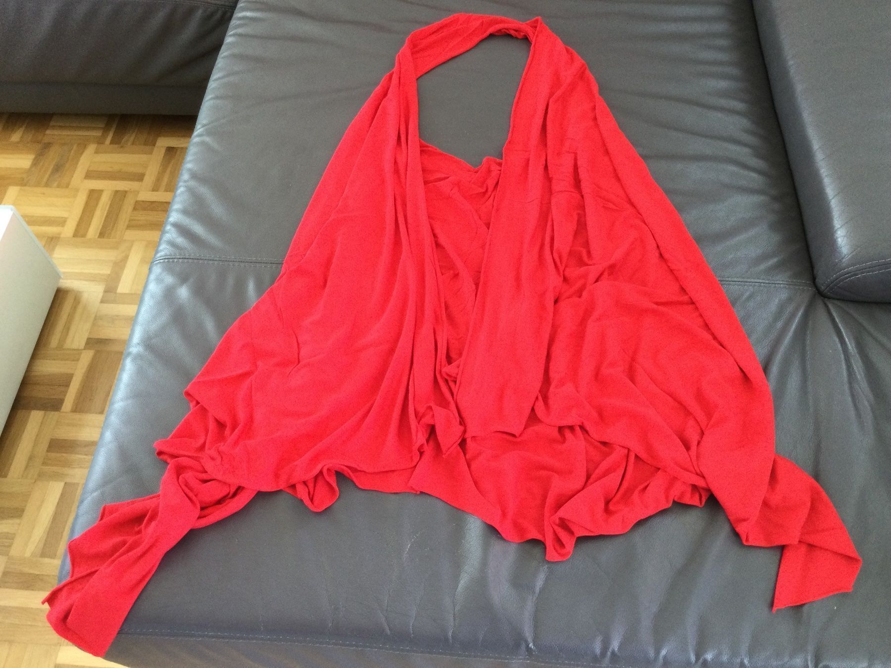 Tuniken: Strandwickel-Kleid rot – Gebraucht aus Horw von Benny017