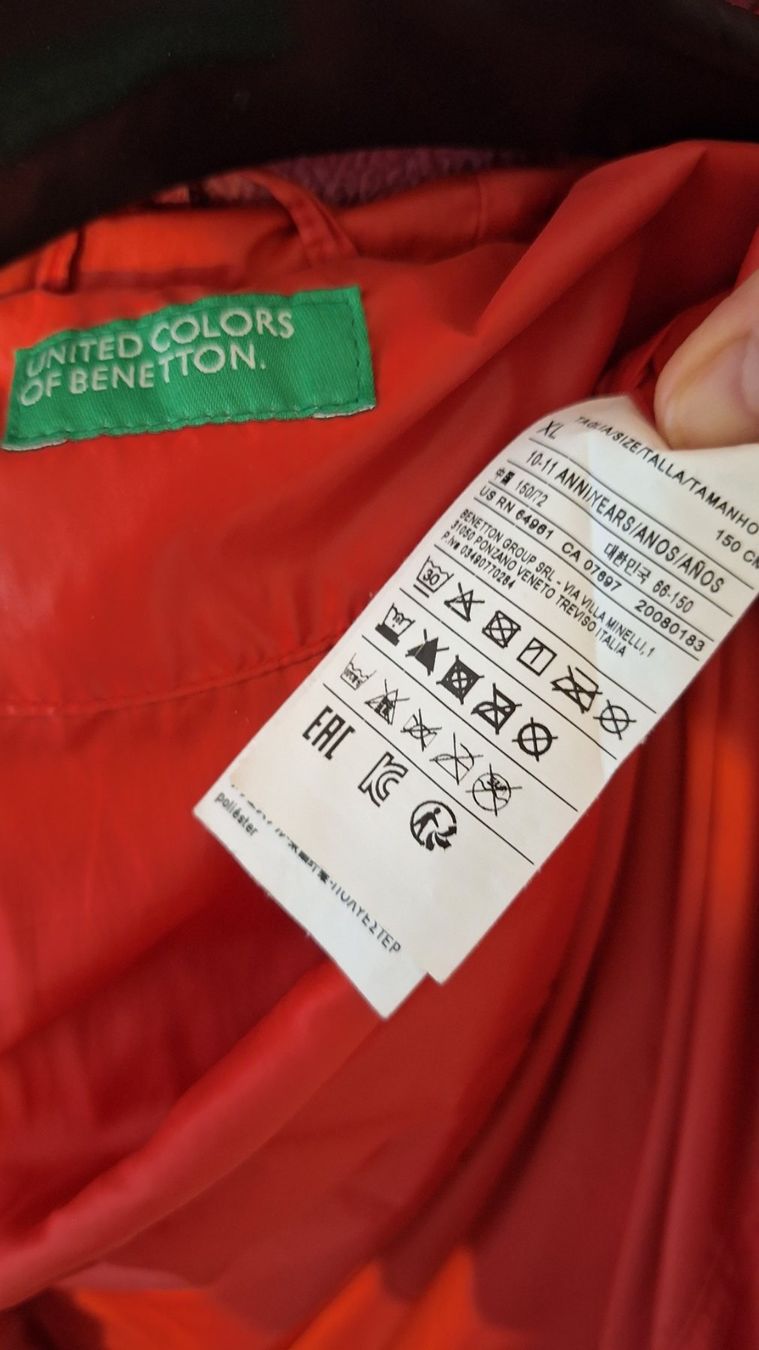 Benetton Giacche & Cappotti: Benetton Wintermantel Gr. 152 – Usato da Biberist venduto da rospel 2