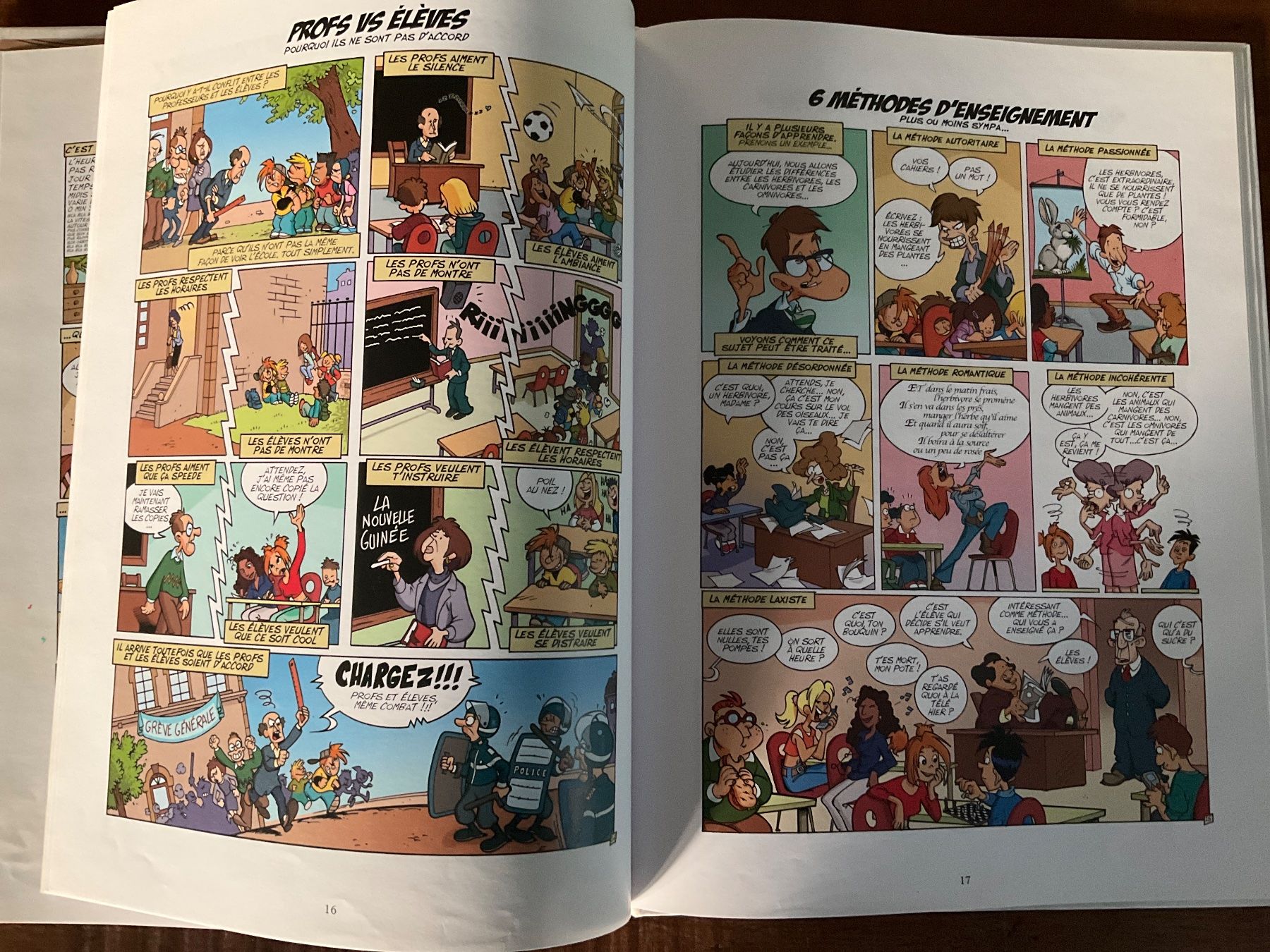 Fumetti: BD Le guide junior pour bien éduquer tes profs – Usato da Avenches venduto da Lactobacille 3