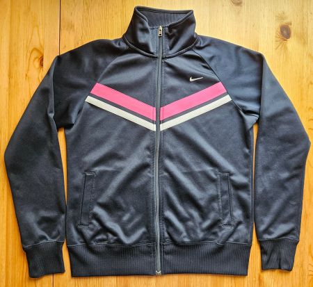 Jacke Nike Grösse L Damen colourblock retro Trainerjacke