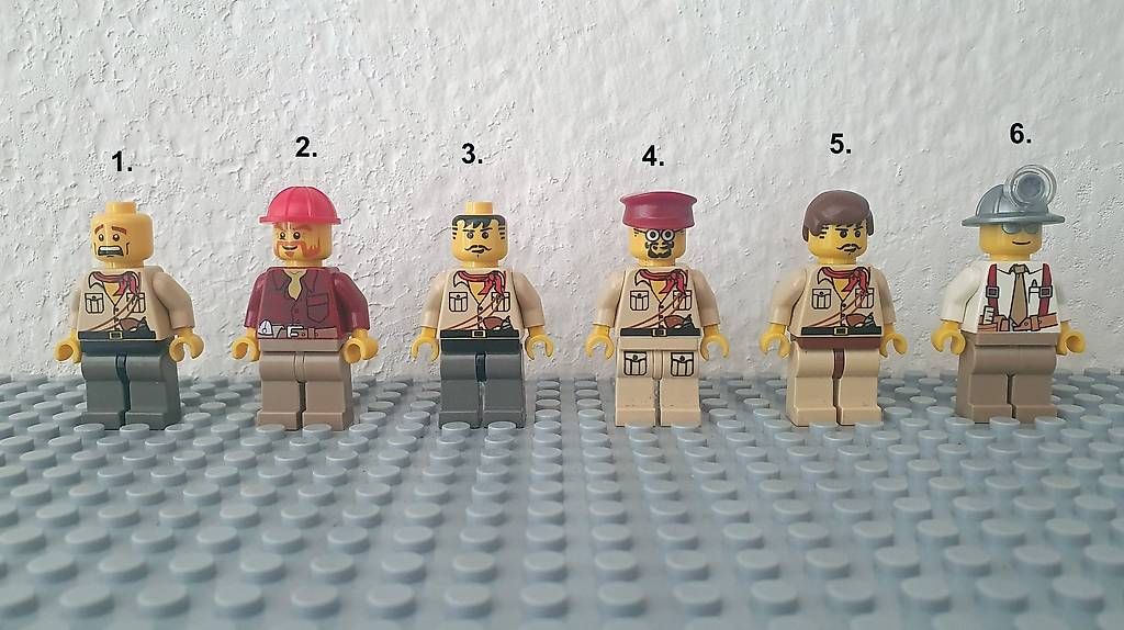 Lego Kit di costruzioni: Lego Figure esploratori – Usato da Morbio Inferiore venduto da han_smp6