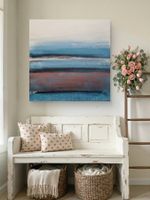 Originales abstraktes Bild 80x80x3cm