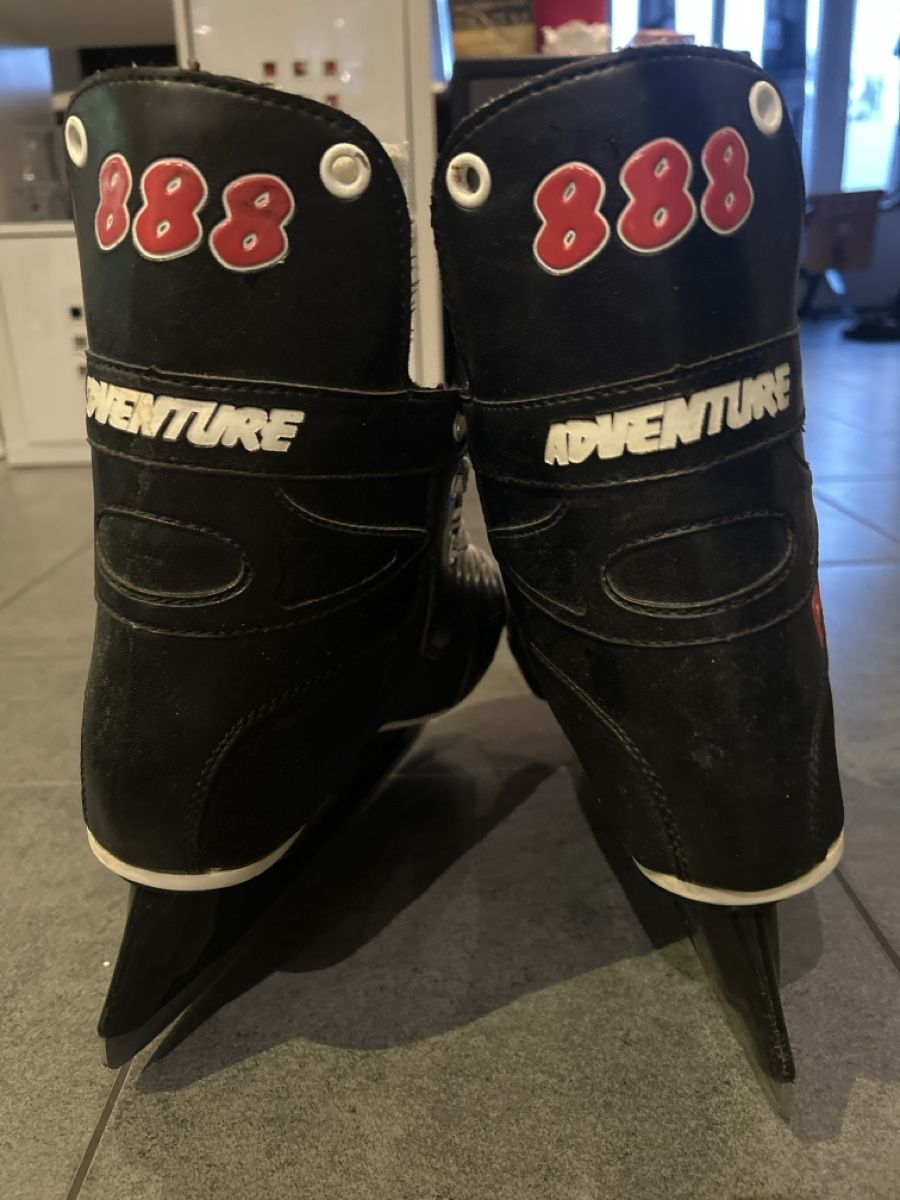 Pattini da ghiaccio: Schlittschuhe Adventure Pro, Grösse 46 – Usato da Mühledorf SO venduto da Dania77 2