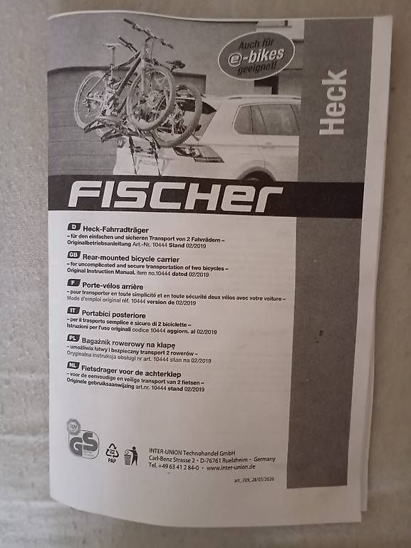 Barres de toit: Heck-Fahrradträger – D'occasion à Niederdorf par muenchenstein 3
