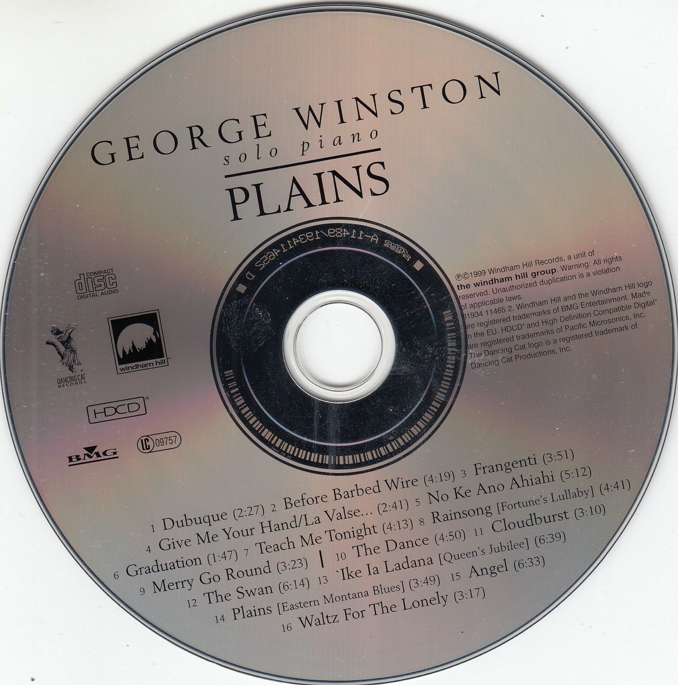 CD: George Winston Plains Solo Piano 16 Titel – Usato da Spreitenbach venduto da Turbo_1105 2