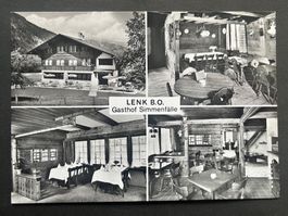 LENK B.O. Gasthof Simmenfälle, 4 Ansichten
