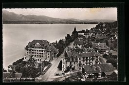 Hilterfingen, Ortsansicht mit Hotel Bell