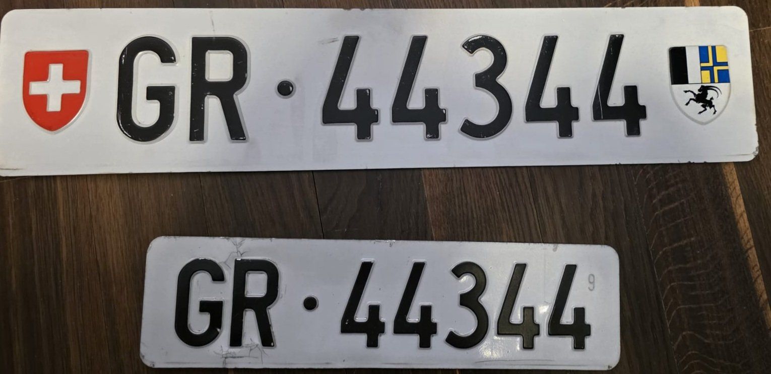 Insegne: Nummernschild – Usato da Vira (Gambarogno) venduto da cicolino01