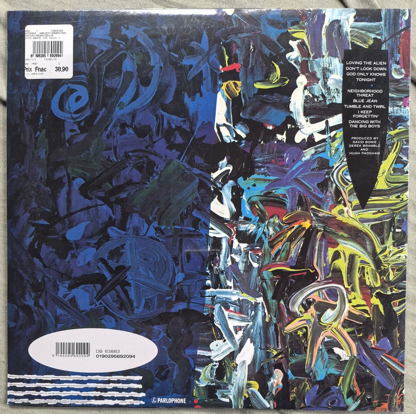 Dischi in vinile: David Bowie - Tonight! - New & sealed – Nuovo e nell'imballaggio originale da Onex venduto da X-Ray69 1